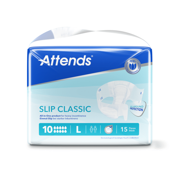 ATTENDS SLIP CLASSIC DIAPER LEVEL 10 LARGE 15'S
