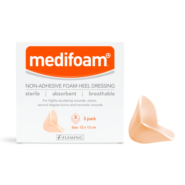 MEDIFOAM NON ADHESIVE FOAM HEEL DRESSING - Image 2