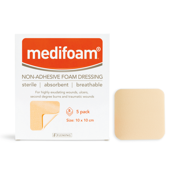 MEDIFOAM NON ADHESIVE FOAM HEEL DRESSING - Image 3
