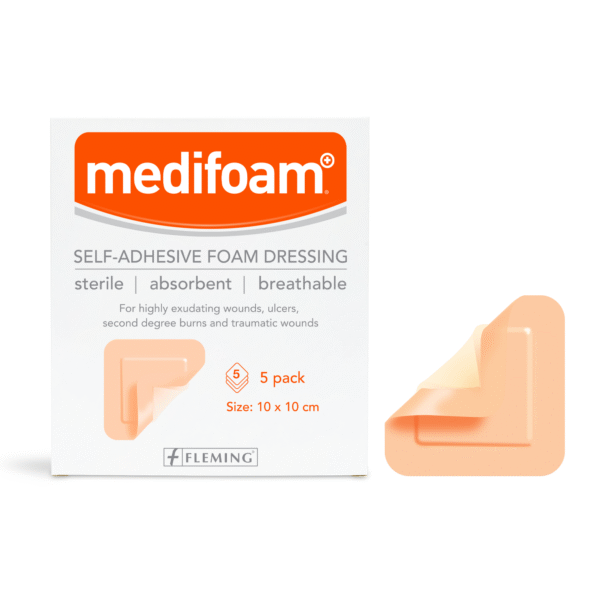 MEDIFOAM NON ADHESIVE FOAM HEEL DRESSING - Image 4