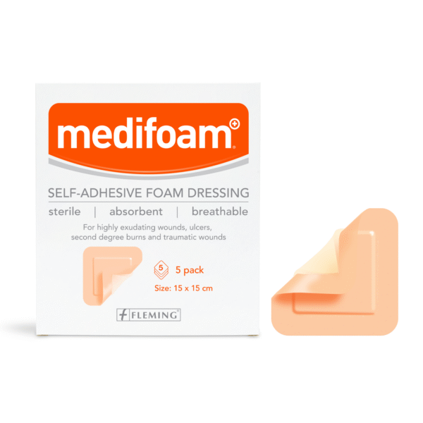 MEDIFOAM NON ADHESIVE FOAM HEEL DRESSING - Image 5