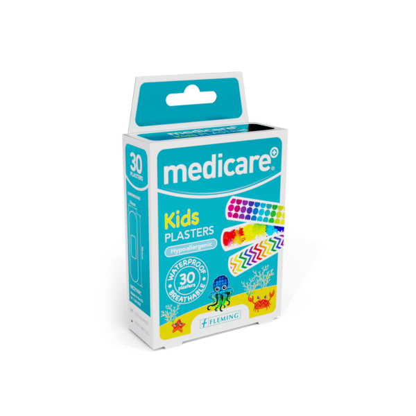 KIDS PLASTERS 30'S (BRIGHT) (DISPLAY OF 10)
