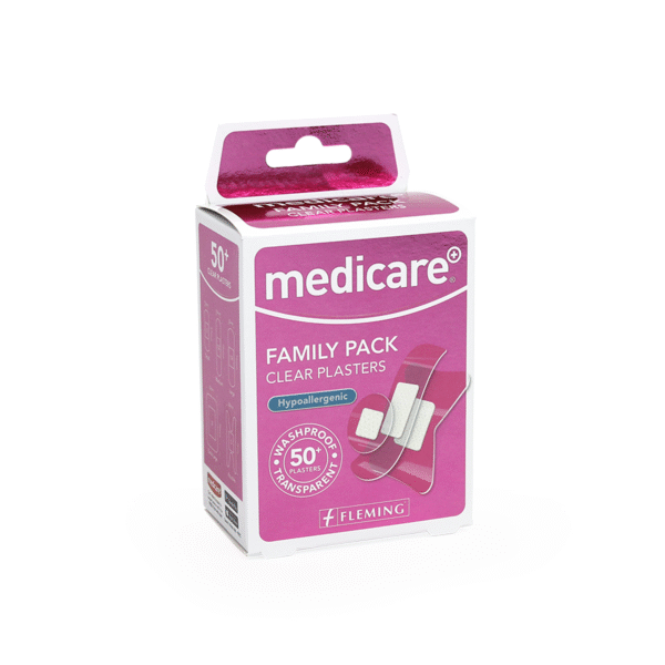 MEDICARE TRANSPARENT PLASTERS FAMILY PACK