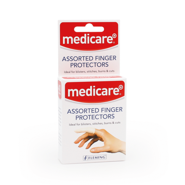 MEDICARE FINGER PROTECTORS - S/M/L - 40 PACK
