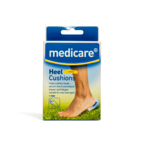 MEDICARE MALE HEEL CUSHIONS 2's