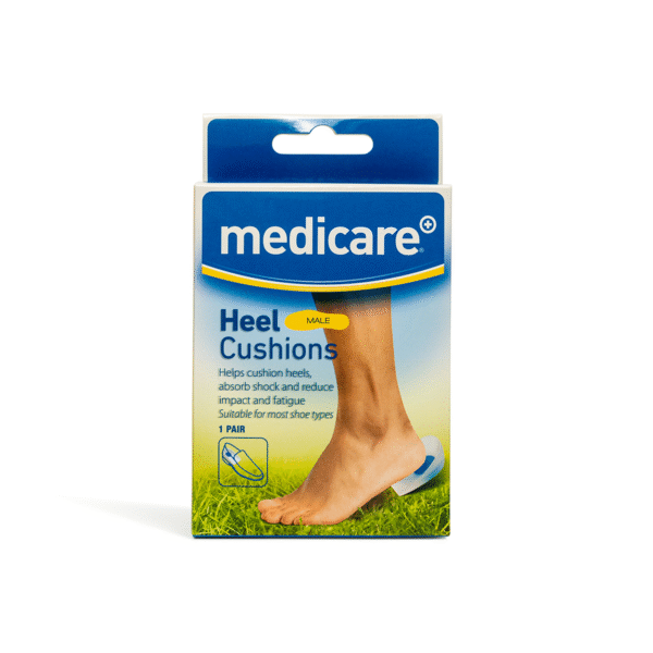 MEDICARE MALE HEEL CUSHIONS 2's