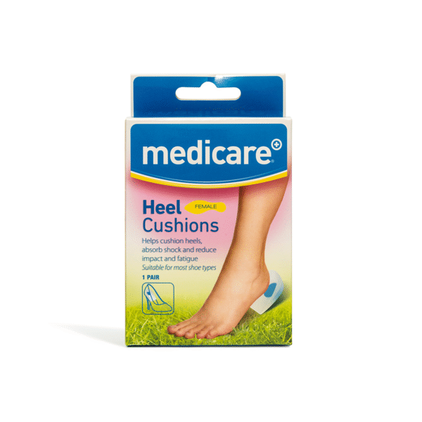 MEDICARE FEMALE HEEL CUSHION 2's