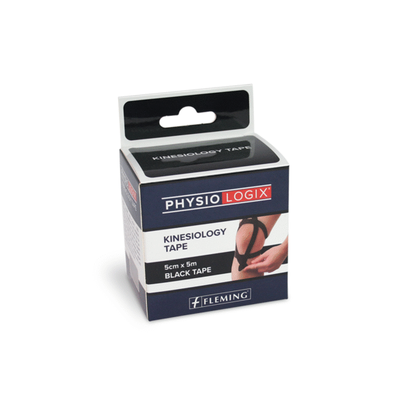 PHYSIOLOGIX BLACK KINESIOLOGY TAPE