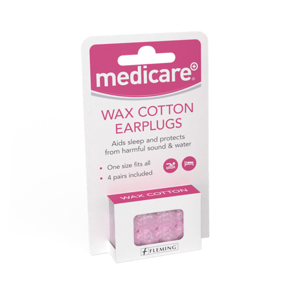 Wax Cotton Earplugs